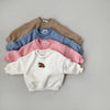 New Autumn Baby Clothes Set 9M-3T Cute Bear Girls Hoodie + Sweatpants Loose Korean Version Toddler Casual Suit 2PCS