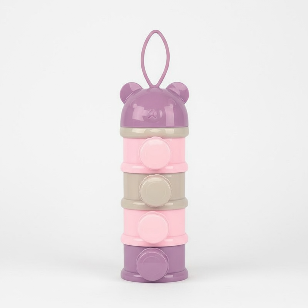 BearStyle 4Layer Infant Snack & Milk Powder Box