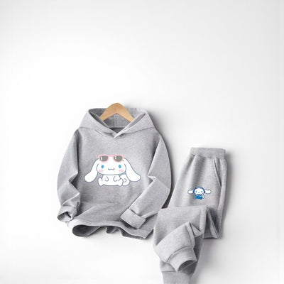 Kawaii Cinnamoroll Kids Hoodie & Sweatpants Set