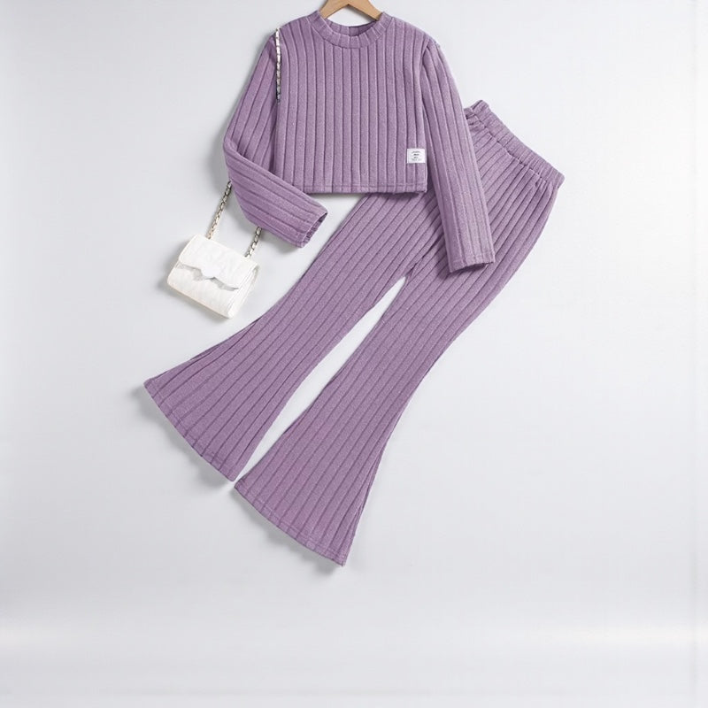 ChicTwirl: Girls' Seasonal Top & Trousers Set