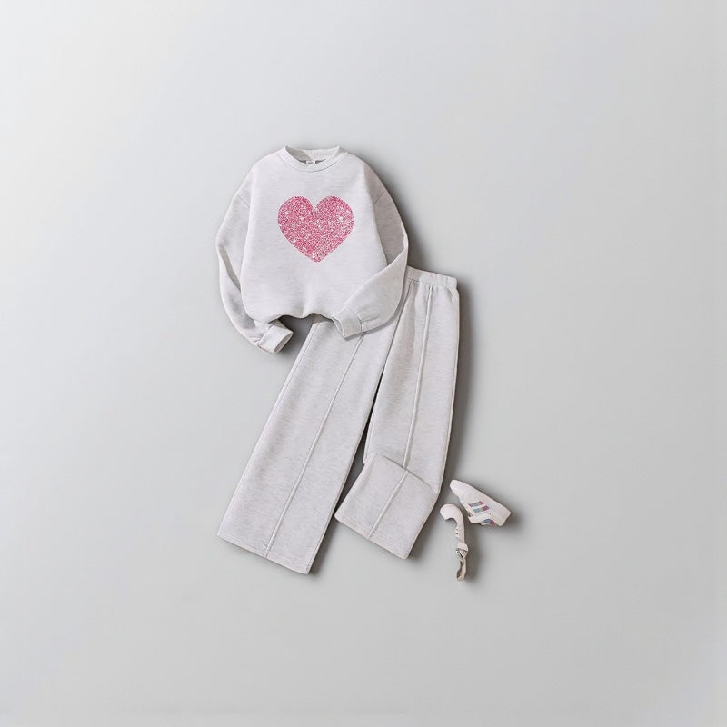 HeartWarm Lounge Set - Cozy Autumn/Winter Wear