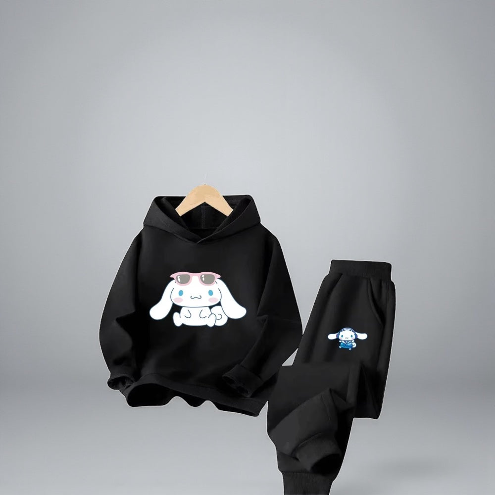 Kawaii Cinnamoroll Kids Hoodie & Sweatpants Set