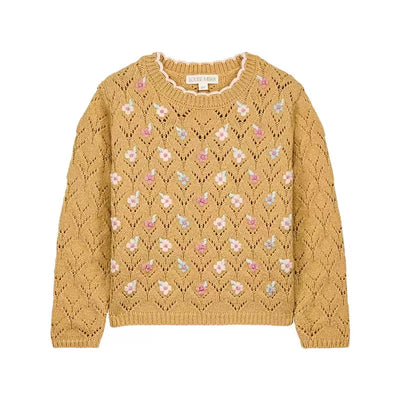 Spot Louise Misha 2025 AW New Children'S Sweater, Cape Cardigan, Knitted Pants, Coat