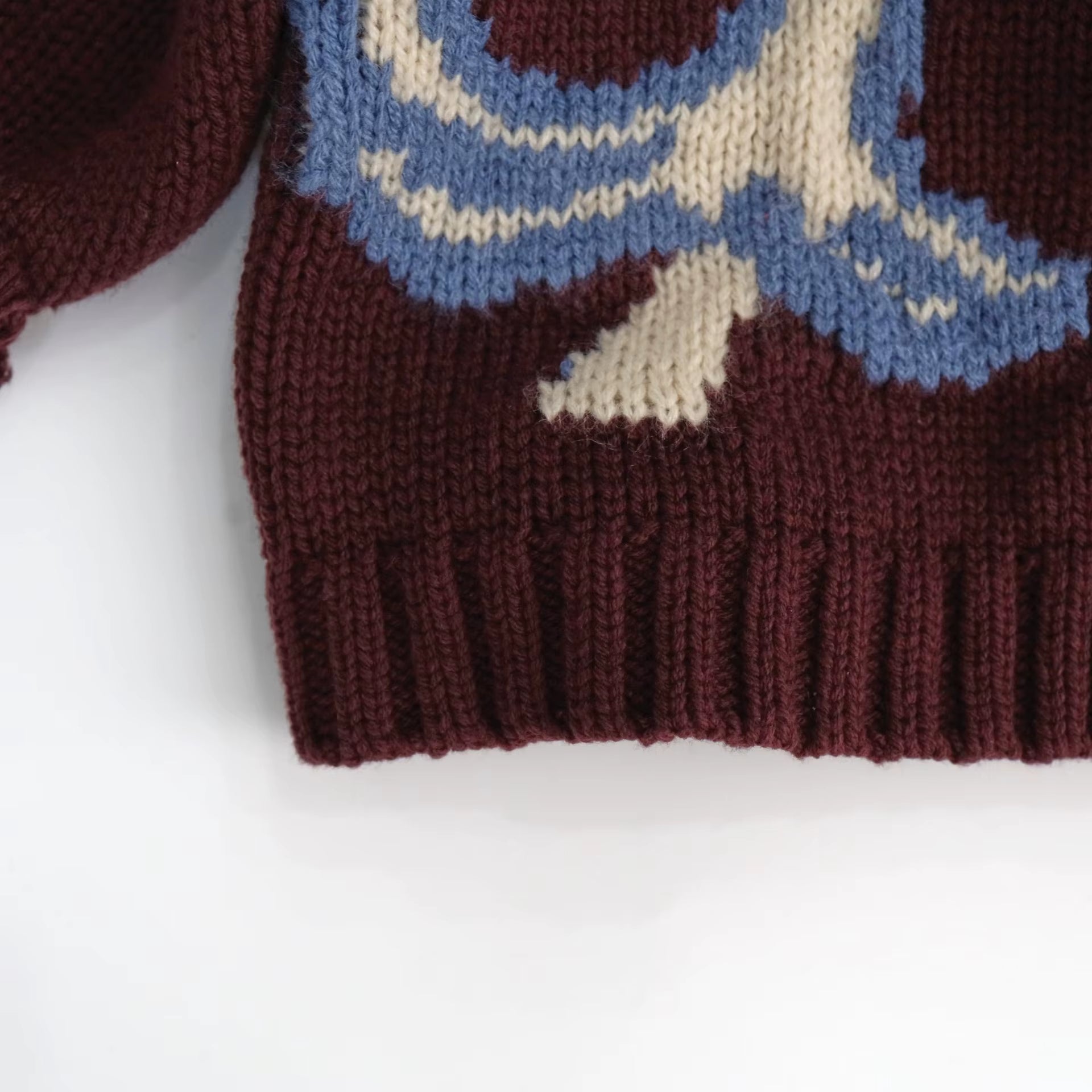 Autumn New Kids Sweaters Single Breast Girls Knitwear Vintage Girls Sweater Boys Knit Cardigas