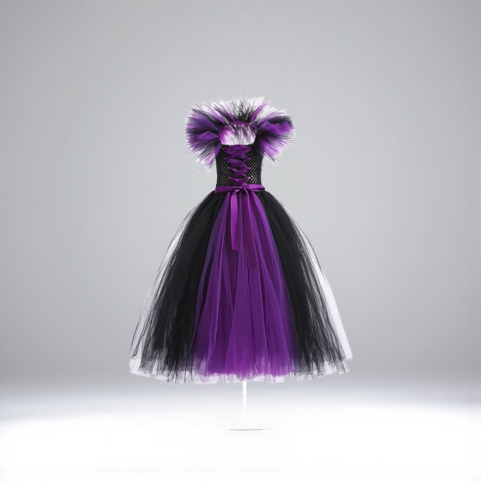 Maleficent Tulle Gown - Handmade Halloween Cosplay