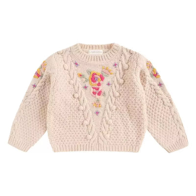 Spot Louise Misha 2025 AW New Children'S Sweater, Cape Cardigan, Knitted Pants, Coat
