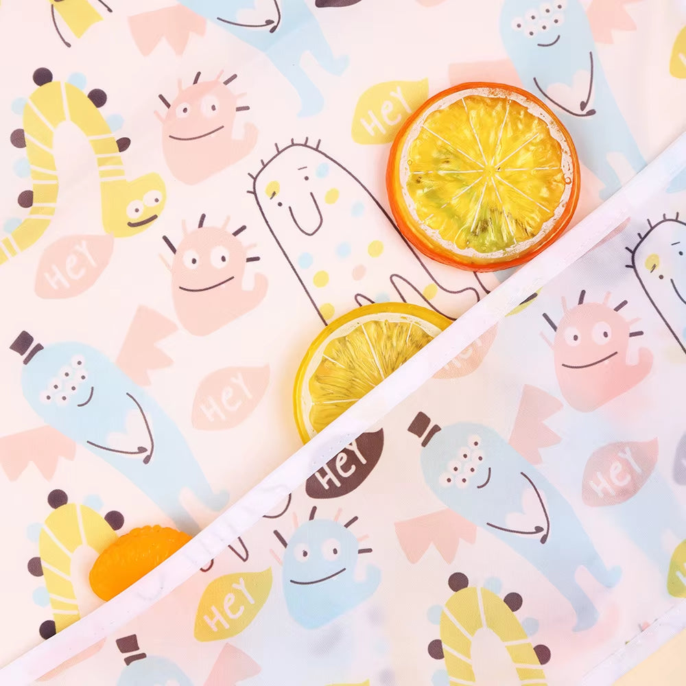 Waterproof Full Sleeve Baby Bibs Children Apron Long Sleeve Feeding Smock Kids Eating Breastplate Infant Scarf Clothing