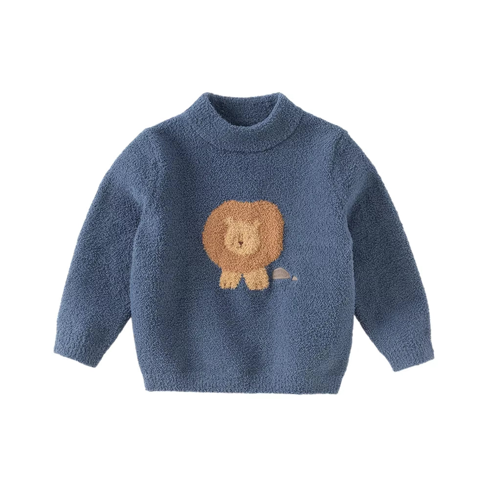 Dave Bella Winter Boys Girls Baby Children Top Knitted Sweater Pullover Warm Casual Sweet Cute Gentle Kids Knitwear DBM19273-A
