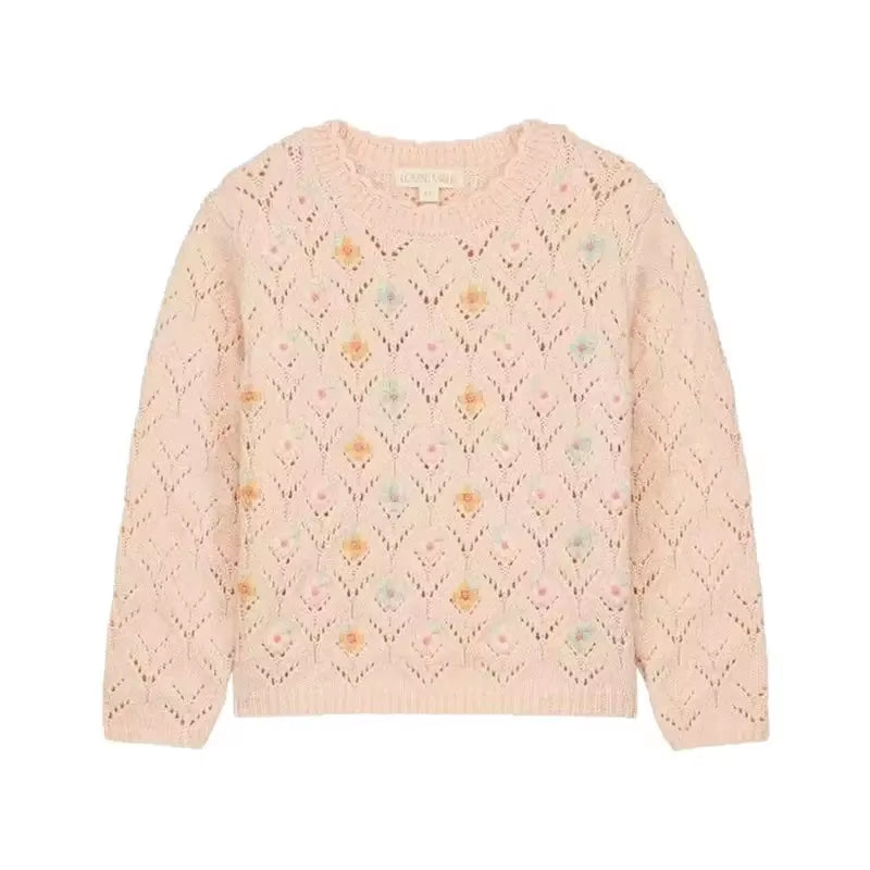 Spot Louise Misha 2025 AW New Children'S Sweater, Cape Cardigan, Knitted Pants, Coat