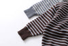 1-6 Y Kids Sweaters Striped Boys Knit Pullover Brief Style Boys Sweaters Casual Style Girls Knitwear