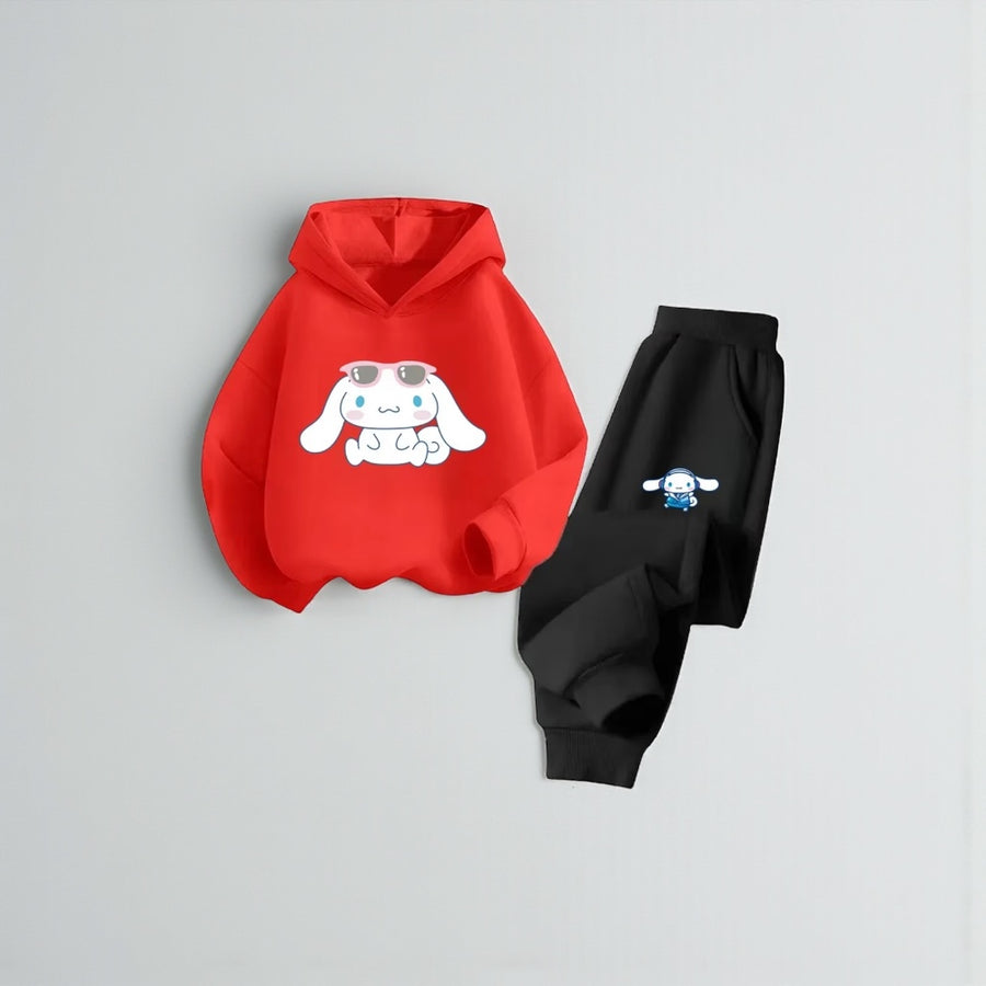 Kawaii Cinnamoroll Kids Hoodie & Sweatpants Set