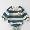 2022 Spring Baby Clothes Toddler Girls Bodysuit Striped Boys Jumpsuit Baby One Piece