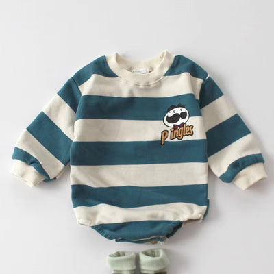 2022 Spring Baby Clothes Toddler Girls Bodysuit Striped Boys Jumpsuit Baby One Piece