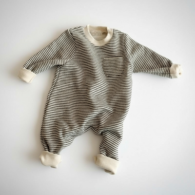 SnuggleStripe Long Sleeve Baby Romper Jumpsuit