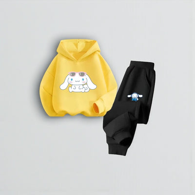 Kawaii Cinnamoroll Kids Hoodie & Sweatpants Set