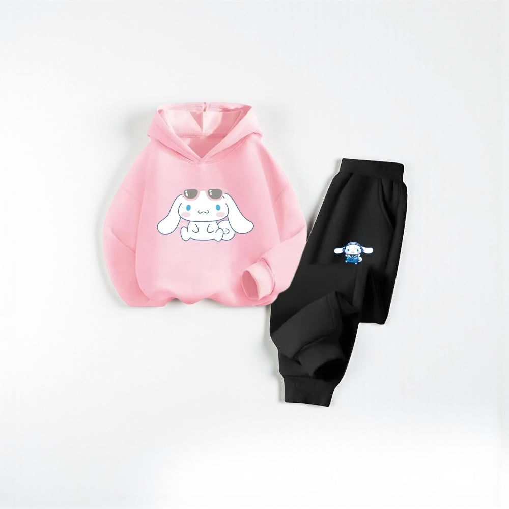 Kawaii Cinnamoroll Kids Hoodie & Sweatpants Set