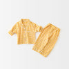 Spring Baby Pajama Set Single Breast Boys Sleeper Wear Baby Indoors Clothes