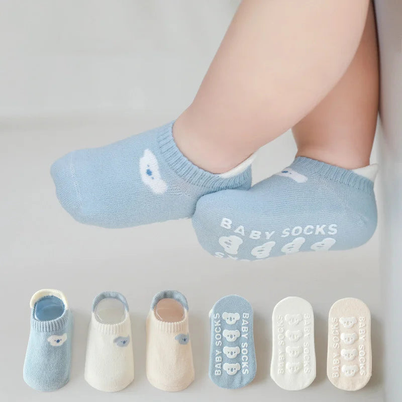 3Pairs/Set Newborn Baby Socks for Girls Boys Summer Mesh Thin Infant Girl Boy Toddler Short Sock 0-5T Children'S Socks