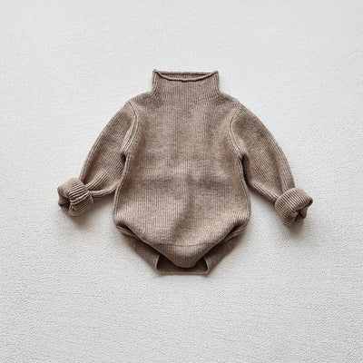 Autumn New Kids Sweaters Turtleneck Boys Pullover Boys Knitwear Girls Base Sweater