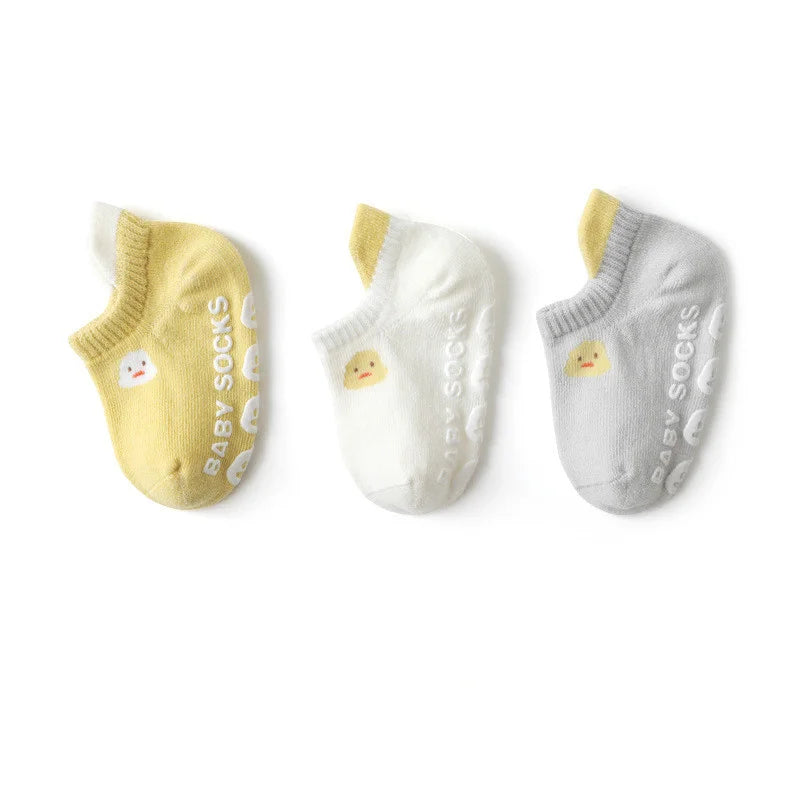 3Pairs/Set Newborn Baby Socks for Girls Boys Summer Mesh Thin Infant Girl Boy Toddler Short Sock 0-5T Children'S Socks