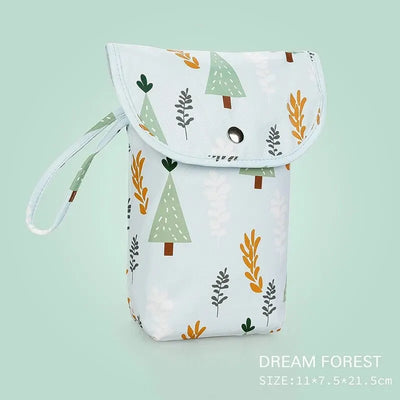 Baby Diaper Bag Waterproof Wet Dry Pack Mummy Storage Pouch Nappy Organizer Insert Tote Purse Travel Stroller Carry Bag