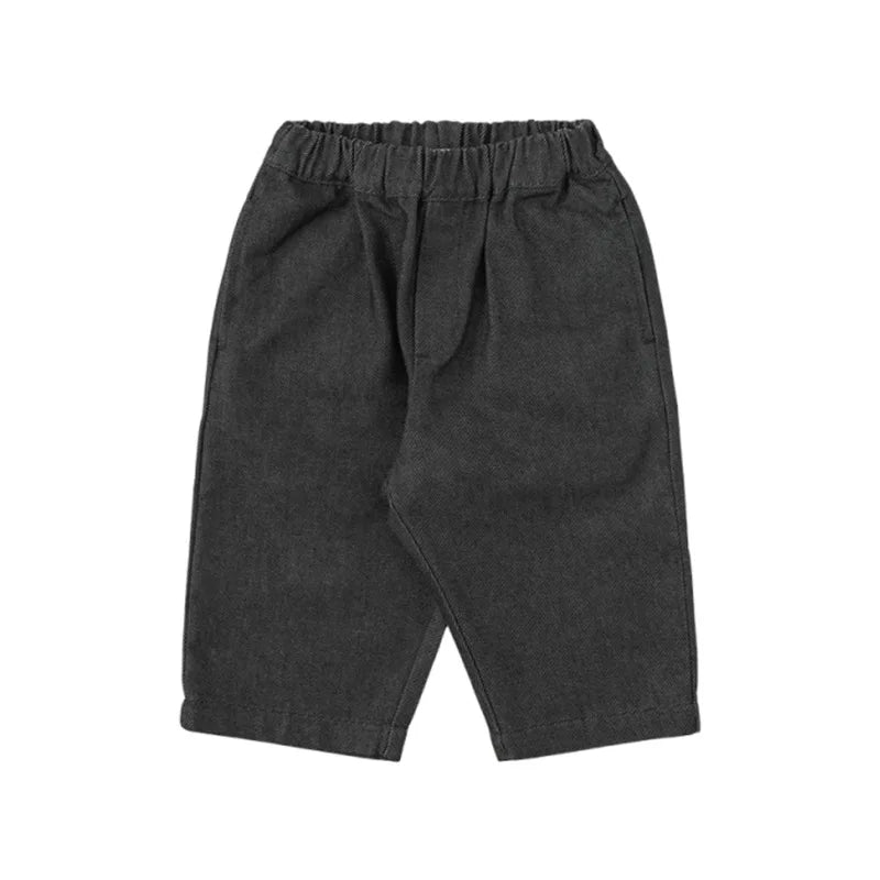 2025 New Floral Girls Blouse and Skirts Set Autumn Fashion Dress Kids Boy Sweaters Knitted Cardigan Casual Pant Long Sleeve Tee