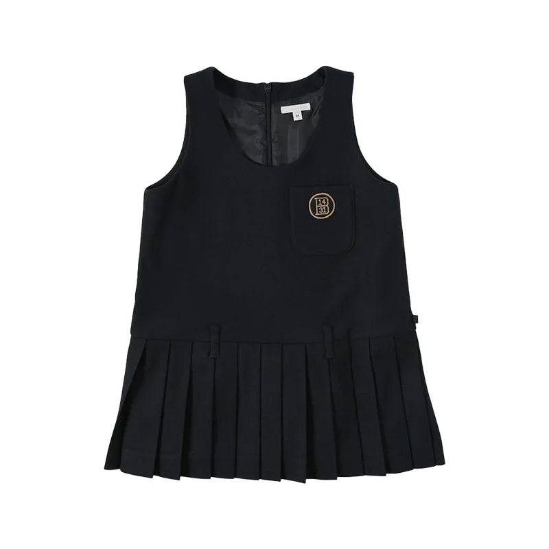 2025 New Floral Girls Blouse and Skirts Set Autumn Fashion Dress Kids Boy Sweaters Knitted Cardigan Casual Pant Long Sleeve Tee