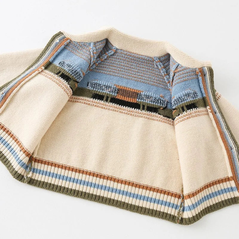 Children'S Autumn and Winter Sweaters 2025 Fashionable and Easiest for Match Cartoon Cute Sweaters for Children and Middle-Aged Children