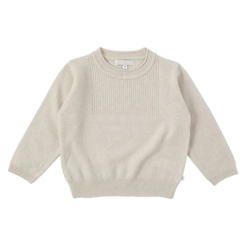 2025 New Floral Girls Blouse and Skirts Set Autumn Fashion Dress Kids Boy Sweaters Knitted Cardigan Casual Pant Long Sleeve Tee