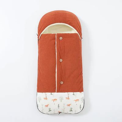 Corduroy Newborn Baby Wrap Blankets Cartoon Baby Sleeping Bags Envelope for Newborn Sleep Sack Cocoon for Baby Suitable for 0-6M