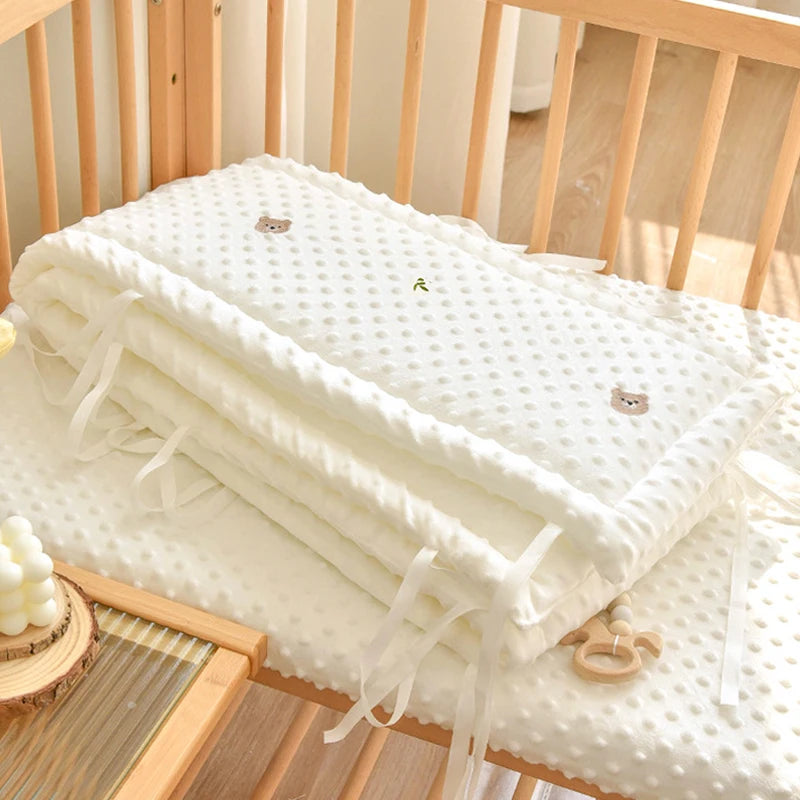 Cartoon Soft Infant Bedding Bumpers Newborn Cot Bed around Protector 1Pcs Baby Crib Bumper Anti-Collision Baby Bedding