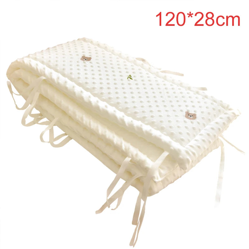 Cartoon Soft Infant Bedding Bumpers Newborn Cot Bed around Protector 1Pcs Baby Crib Bumper Anti-Collision Baby Bedding