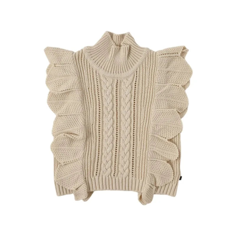 2025 New Floral Girls Blouse and Skirts Set Autumn Fashion Dress Kids Boy Sweaters Knitted Cardigan Casual Pant Long Sleeve Tee