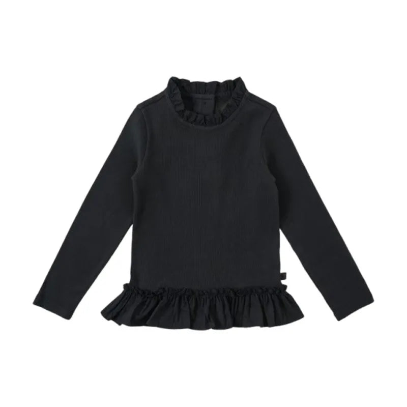 2025 New Floral Girls Blouse and Skirts Set Autumn Fashion Dress Kids Boy Sweaters Knitted Cardigan Casual Pant Long Sleeve Tee