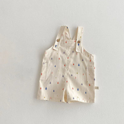 Unisex Spring New Kids Clothes Fashion Overalls Polk Dot Jumpsuits Striped Overalls Children Play Suit