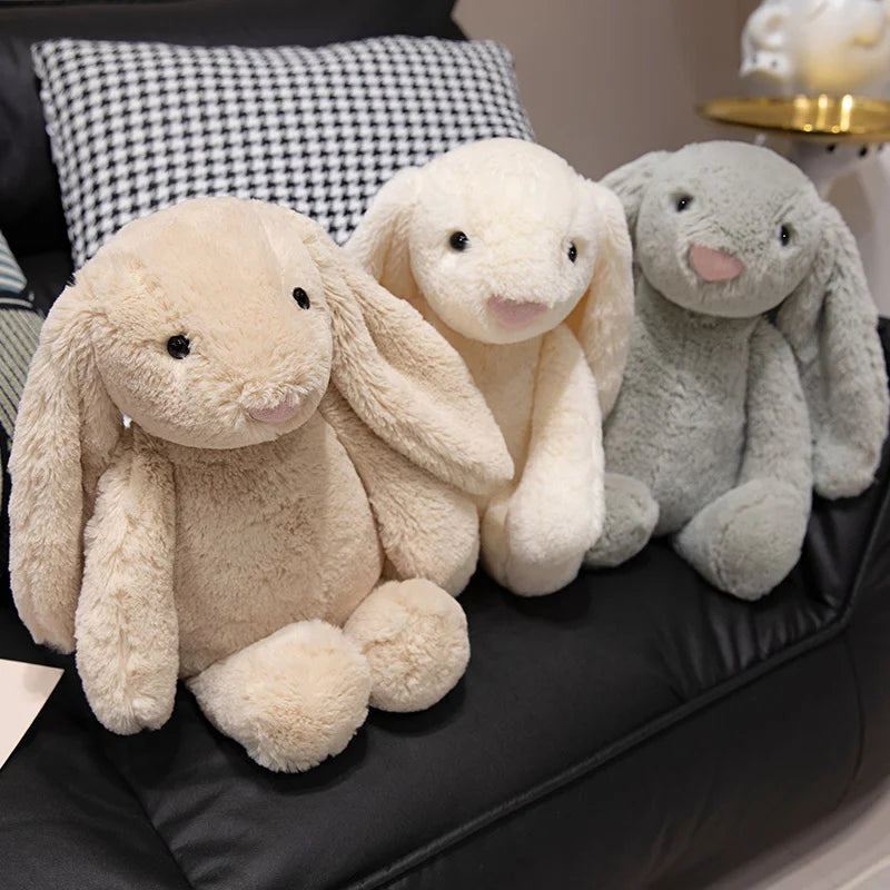 Cute Lop Rabbit Plush Toy Soft Stuffed Long Ears Bunny Doll Funny Baby'S Sleeping Companion Delicate Home Decoration Kids Gifts