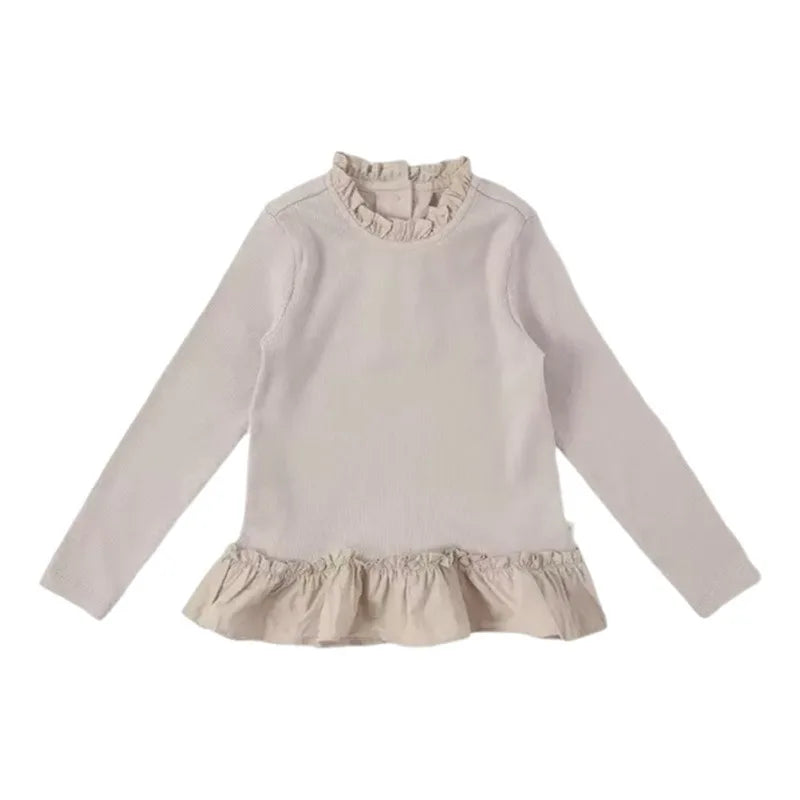 2025 New Floral Girls Blouse and Skirts Set Autumn Fashion Dress Kids Boy Sweaters Knitted Cardigan Casual Pant Long Sleeve Tee