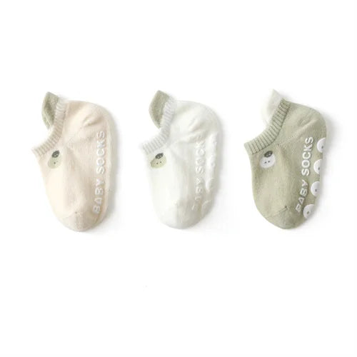 3Pairs/Set Newborn Baby Socks for Girls Boys Summer Mesh Thin Infant Girl Boy Toddler Short Sock 0-5T Children'S Socks