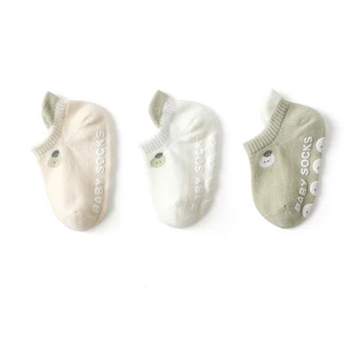 3Pairs/Set Newborn Baby Socks for Girls Boys Summer Mesh Thin Infant Girl Boy Toddler Short Sock 0-5T Children'S Socks