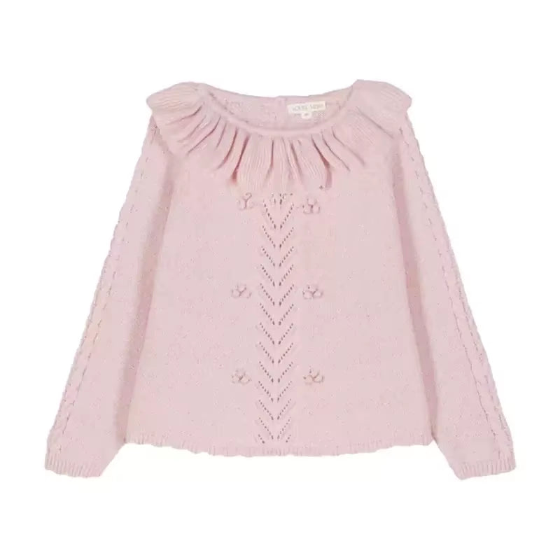 Spot Louise Misha 2025 AW New Children'S Sweater, Cape Cardigan, Knitted Pants, Coat