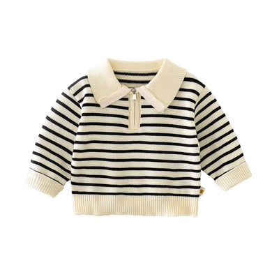 9M-3T Baby Sweaters Classical Striped Baby Boys Knitwear Toddler Girls Sweaters Boys Cardigans