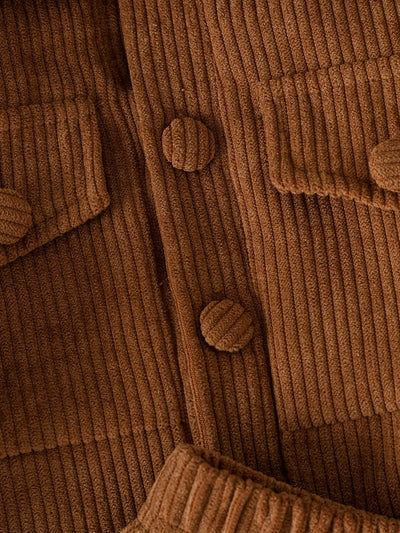 Baby Girl Autumn Winter Trendy Three Pieces Jacket Black High Collar Knitted Solid Long Sleevetop Skirt Street Party Clothesset