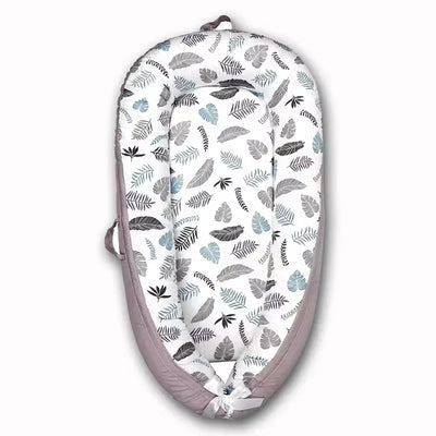 Travel Bed Infant Toddler Cotton Cradle for Newborn Baby Bed Bassinet Bumper New 85*50Cm Baby Nest Bed with Pillow Portable Crib