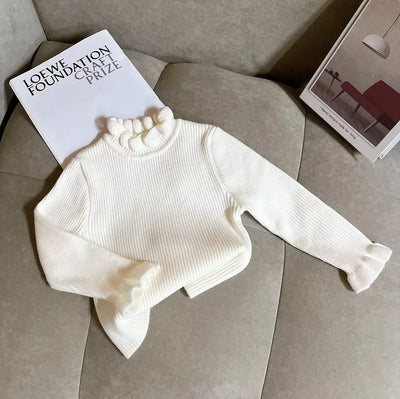 Childrens Clothing Set 2024 New Girls Autumn and Winter Dress Spring Autumn Childrens Baby Skirt Thick Vest Skirt Trend