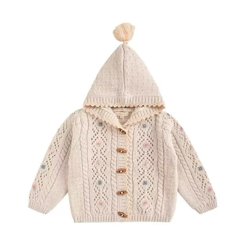 Spot Louise Misha 2025 AW New Children'S Sweater, Cape Cardigan, Knitted Pants, Coat