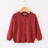 Christmas Girls Cardigan Autumn Winter Contrasting Jacket Kids Knitted Children Sweater Thickened Tops Baby Outerwear Clothes