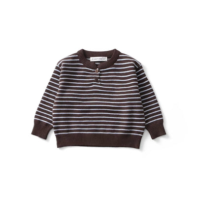 1-6 Y Kids Sweaters Striped Boys Knit Pullover Brief Style Boys Sweaters Casual Style Girls Knitwear