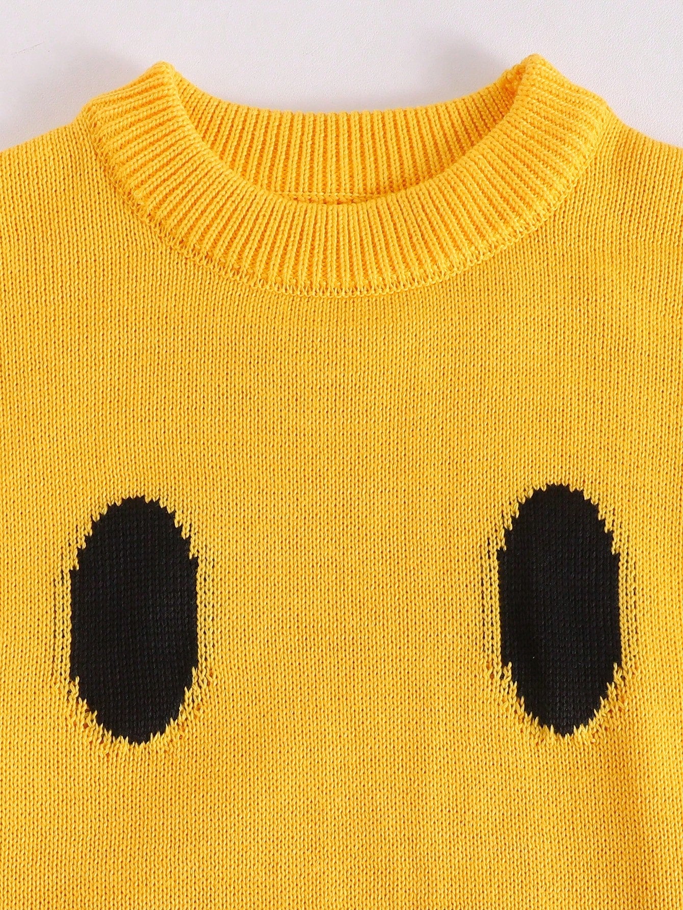 Halloween 1Pc Tween Boys Soft, Comfortable Smiling Face Knitted Crew Neck Long Sleeve Sweatshirt, Suitable for Casual Wear, Everyday, Outings, School, Gatherings, Holidays, Christmas, New Year, Spring, Summer, Autumn, Winter Yellow Kids Sweater Kids Knit Sweater Cute Sweaters for Kids Kids' Back to School Children Place Boy My First Day of School Halloween Boys Kids Boys Teen Boys First Day of School Tween Boys Mommy and Me for Kids Winter Autumn Fall