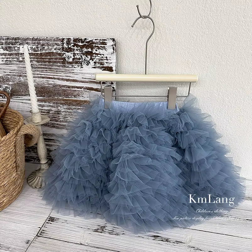 Girls' Sweater Set 2025 Autumn/Winter New Korean Edition Love Western Style Knitted Cardigan Princess Two Piece Set Trendy