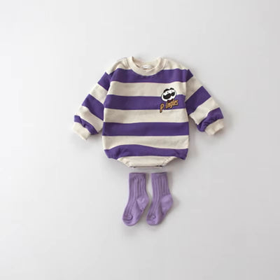 2022 Spring Baby Clothes Toddler Girls Bodysuit Striped Boys Jumpsuit Baby One Piece